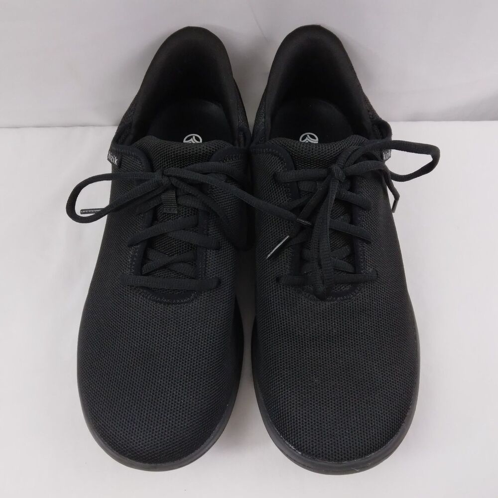 Kizik Madrid Eco Knit Shoes Black Hands Free Lace Up Men's 10.5 W Women's  12 W - Picture 5 of 13